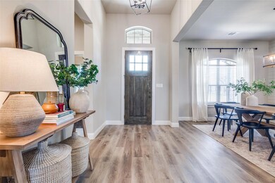A light and bright foyer greets you upon entry.