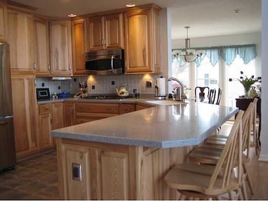 Kitchen HANDCRAFTED HICKORY CABINETS, CORIAN COUNT
