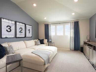 Photo is not of the actual home, but is an inspirational photo of builder’s model home and may depict options, furnishings, and/or decorator features that are not included