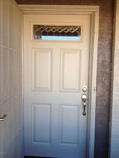 New front door w/ brushed nickel handle