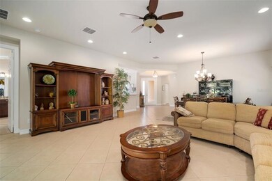 Family room is very spacious