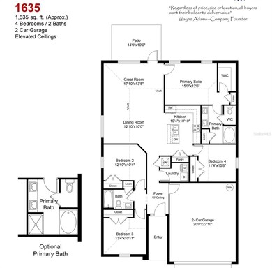 1635 Floor Plan