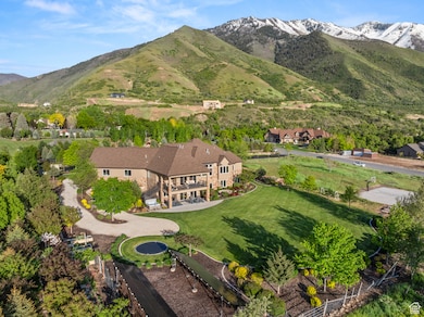 View of mountain backdrop