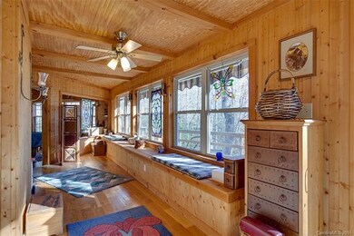Sunny Alcove with built-ins