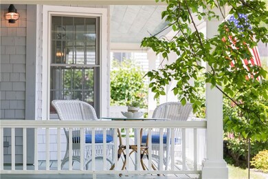 Another view of the front porch.