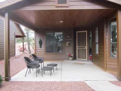 COVERED FRONT PATIO