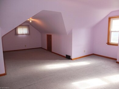Large master bedroom with cedar closet.
