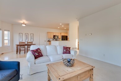 Open concept living area