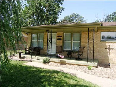 Terrific front porch.
