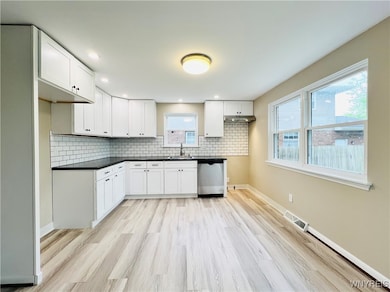 Updated Kitchen /
View From Basement Entrance