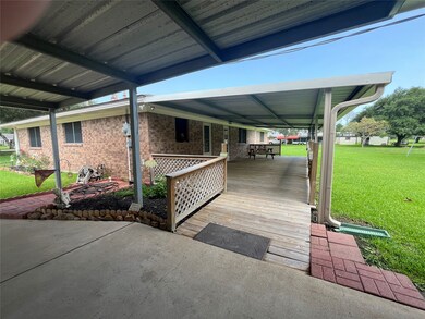 Back patio area