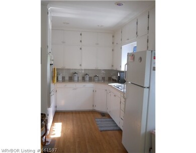 Kitchen. lots of cabinet space and storage