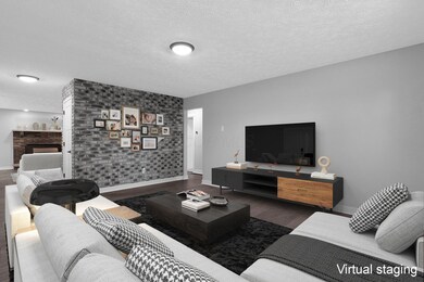 Living Room Staged