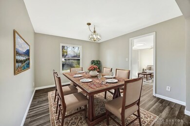 Dining Room virtually staged.
