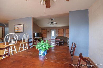 Dining area to front door