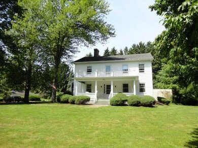 Exterior Front Gracious porches up and down welcom