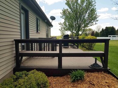 Rear deck.