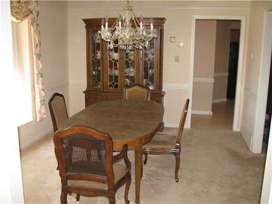 Formal Dining Room is Light and Bright and large e