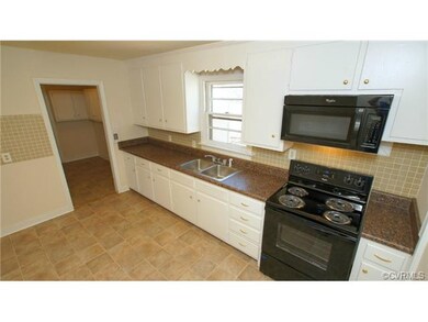 Kitchen - The updated Kitchen has new vinyl floori