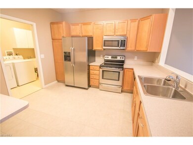 Kitchen with Stainless Steel Appliances.