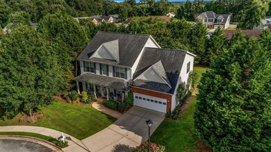 Aerial view of property and surrounding area