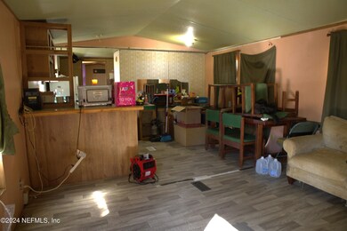 Living Room into kitchen