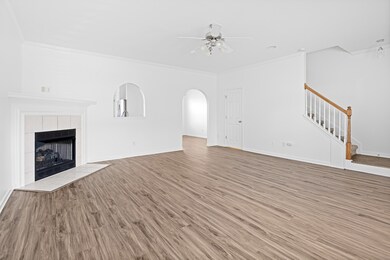 Fresh paint on all ceilings, walls, trim, and doors. LVP flooring throughout the entire downstairs