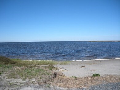 Public sandy beach