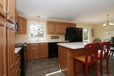 Solid surface counters and plenty of storage
