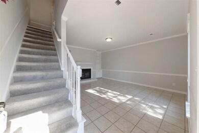 New carpet on stairs and bedrooms. Tile living roo