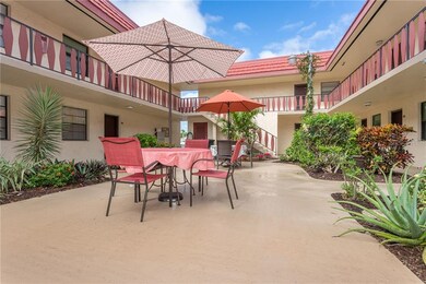 Large courtyard for relaxing with friends.