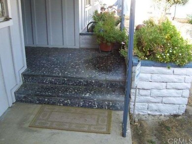 Terrazzo tile porch