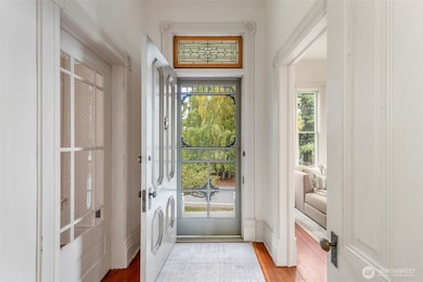 Soaring 10 foot ceilings welcome you.