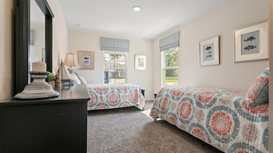 Photo of a model home.