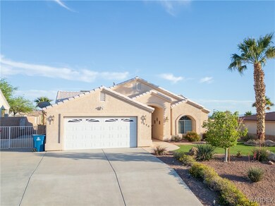 View of front of property featuring stucco siding,
