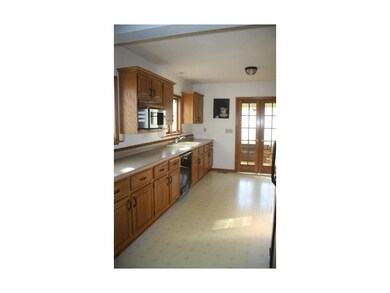 Large kitchen with updates that include new fixtur