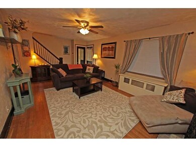 Living Room. The tranquil living room displays old