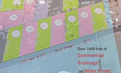 Frontage on Main Steet Lot