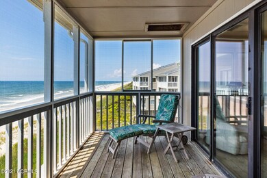 Oceanfront porch