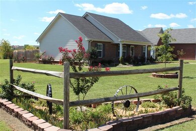 Front view of home and yard