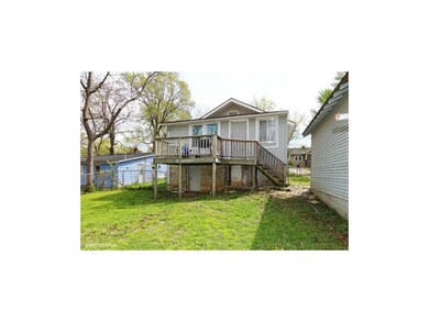 Deck & Walk-out Basement, Garage on right