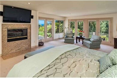 Master bedroom suite with ocean views