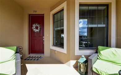 Entry from large front patio