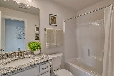 seondary bathroom on 1st floor for rooms 2&3 model