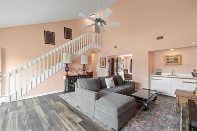 Entrance to family room/living room