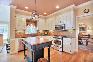 Lovely flow to the dining room for formal entertai