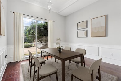 Dining Room, virtually staged.