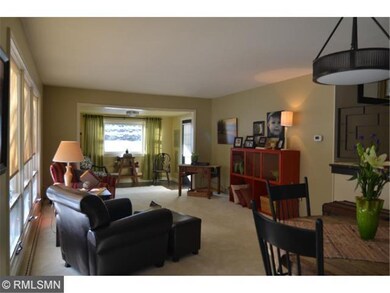 Informal dining area