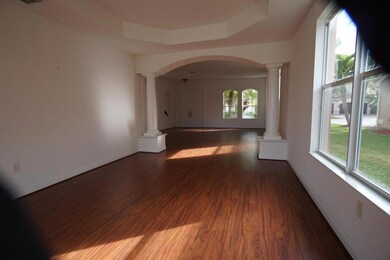 towards entrance