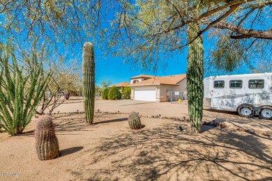 Large front yard